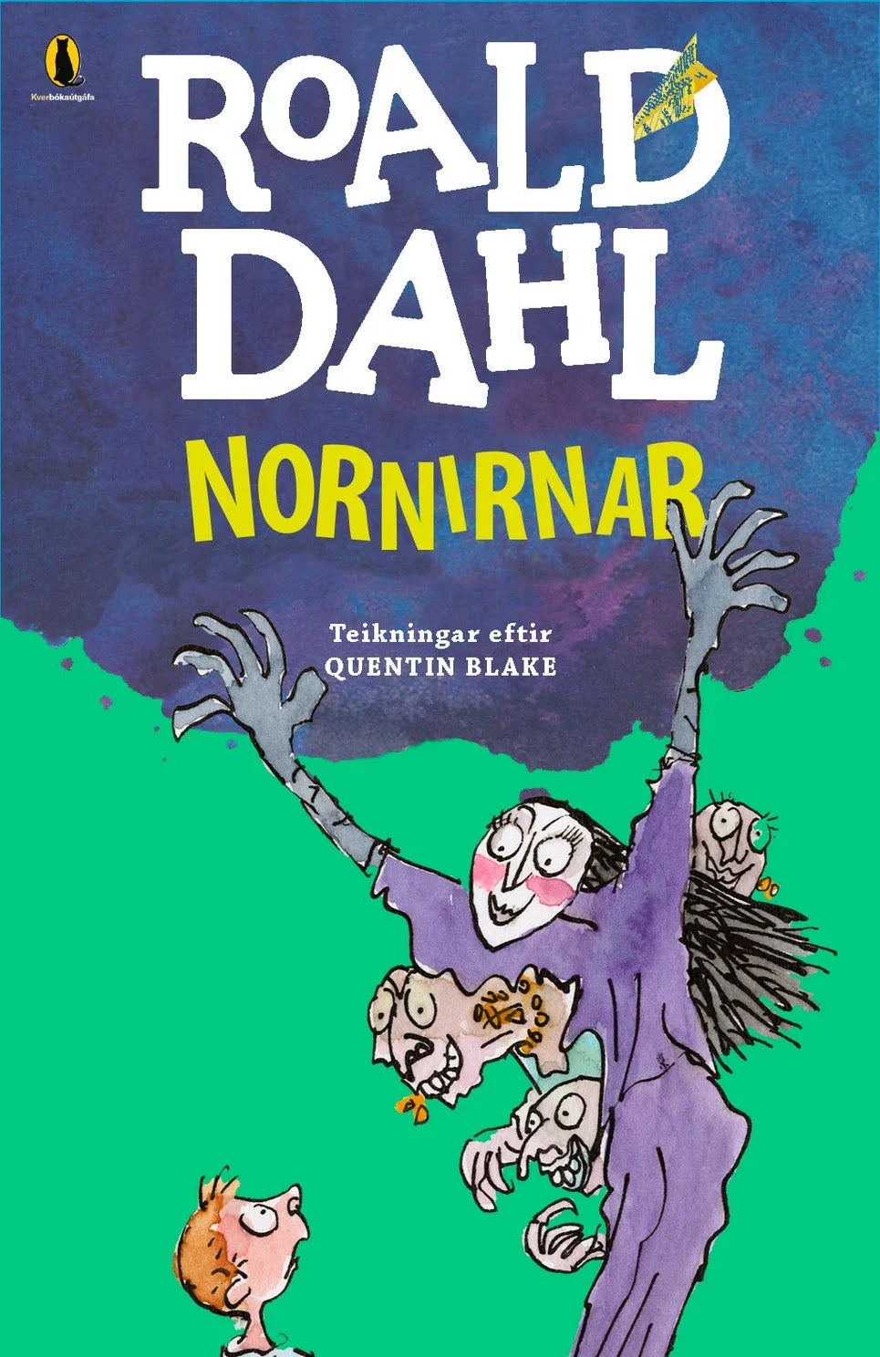 Ungur drengur og amma hans kljást við grimmar nornir