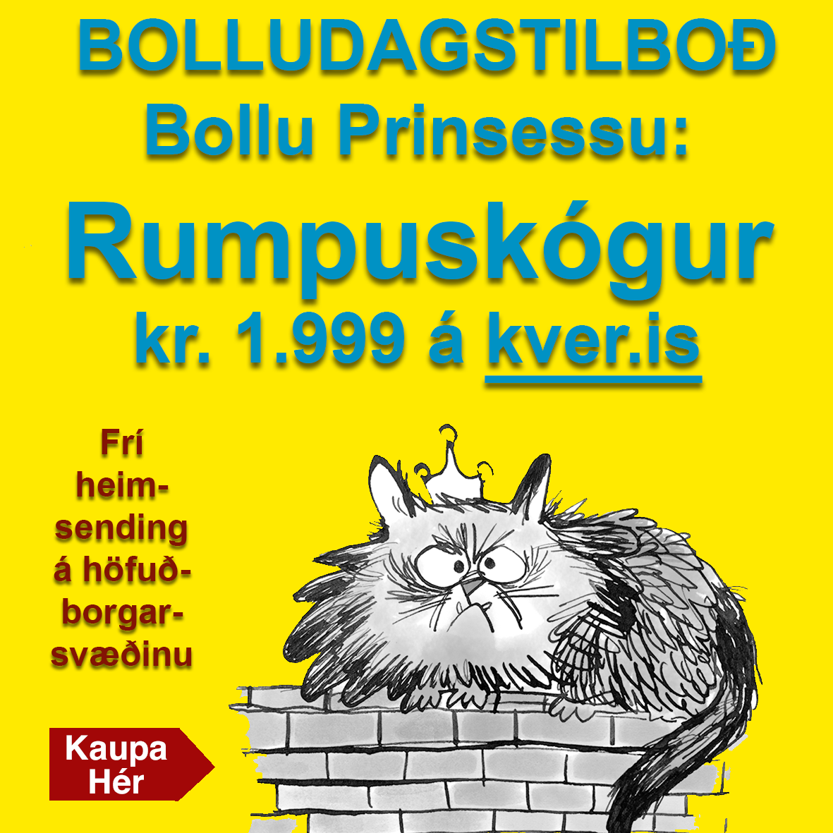 Bolla er með bolludagstilboð!
